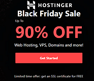 Hostinger Black Friday Hosting Deals, Cyber Monday Sale 2020 : Upto 90% OFF