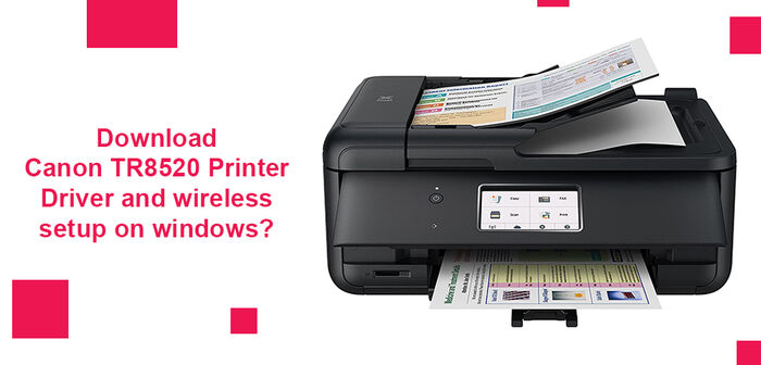 canon tr8520 printer setup