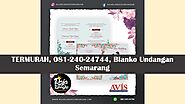 AGEN, 081-240-24744, Blangko Undangan Pernikahan Rajablangko Semarang City Central Java