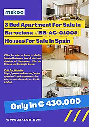 3 Bed Apartment For Sale In Barcelona #BB-AC-01005 | Houses For Sale In Spain