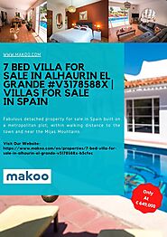 7 Bed Villa For Sale In Alhaurin El Grande #V3178588X | Villas For Sale In Spain
