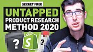 Free Method To Find Untapped Winning Products Research & Ads Spy Tool