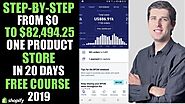From $0 To $82,494.35 One Product Store In 20 Days Step-by-Step | SHOPIFY Dropshipping
