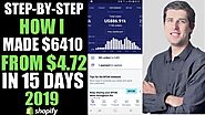 How I Made $6410.64 In 15 Days From $4.72 | Shopify Dropshipping