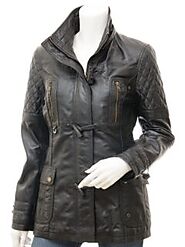 Parka Leather Coat