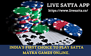 LIVE SATTA APP- INDIA’S FIRST CHOICE TO PLAY SATTA MATKA GAMES ONLINE. : ext_5573916 — LiveJournal