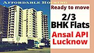 Lucknow sushant golf city 2/3 BHK flats Ready to move Ansal API | Possession ready flats Lucknow.