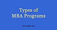 Different Types of MBA Programs 2021- Check Before Admission