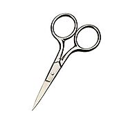 Motanar Professional Grooming Scissors for Personal Care Facial Hair Removal and Ear Nose Eyebrow Trimming Stainless ...