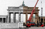 The Berlin Wall Then and Now