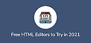 10 Top Free HTML Editors to Try in 2021 - Artisans Web