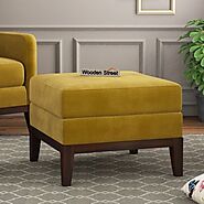 Ottomans: Buy Storage Ottoman Furniture & Poufs Online India Upto 55% OFF