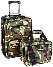 Rockland Fashion Softside Upright Luggag- Buy Online in Saudi Arabia at Desertcart