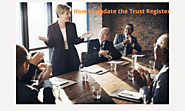 How to update the Trust Register