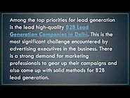 B2B Lead Generation Companies in Delhi