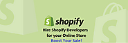Get in touch with a well-known Shopify website developer for reliable development services