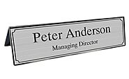 Get Beautiful And Stylish Engraved Office Name Plates For Your Space