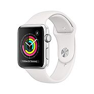 Apple Watch Series 3 (GPS, 42mm) - Silver Aluminium Case with White Sport Band
