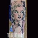 Modern Marilyn Monroe Tattoo