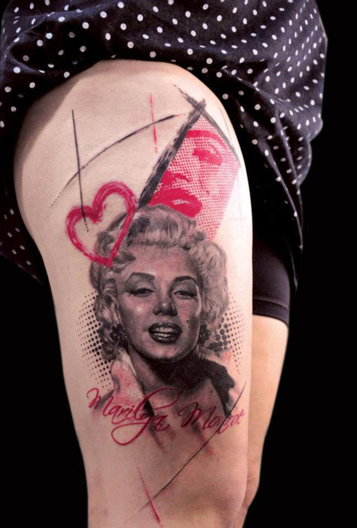 16 Of The Best Marilyn Monroe Tattoos A Listly List
