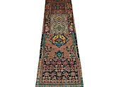 Buy 12 ft. Runner Vintage Rugs Multi Fine Hand Knotted Wool Area Rug MR024507 | Monarch Rugs