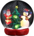Inflatable Snow Globe Christmas Decorations