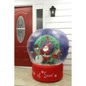 Inflatable snow globes for your yard