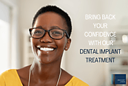 Bring back your confidence with our dental implant treatment