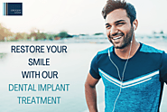 Restore your smile with our dental implant treatment