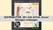 TEMPAT, 081-240-24744, Blangko Undangan Kosong