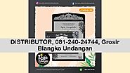 PABRIK, 081-240-24744, Blangko Undangan Pernikahan Kosong