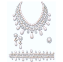 The Gulf Pearl Parure by Harry Winston