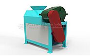 Granulation method of double roller organic fertilizer granulation machine