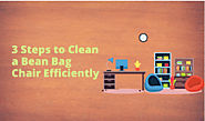 3 Steps to Clean a Bean Bag Chair Efficiently