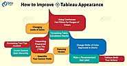 How to Improve Tableau Appearance - A Complete Guide - DataFlair
