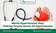 World Hypertension Day: Making People Aware of Hypertension