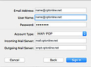 Optonline Email Settings For Outlook [Solution]