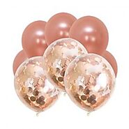 Hens Party Games | Hens Party Supplies – Rose Gold Balloon Pack