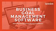 Best Business Goal Management Software | Sentrient