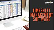 Best Timesheet Management Software by Sentrient
