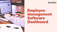 Employee Management Software Dashboard | Sentrient