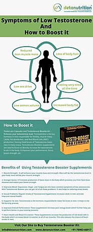 Enhance your testosterone level with Herbal Testosterone Booster Kit - Detonutrition