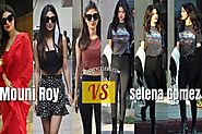 √ Selena Gomez vs Mouni Roy |Hollywood Vs. Bollywood 1 or 2 ?.