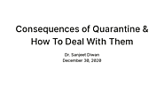 Consequences of Quarantine & How To Deal With Them — Teletype