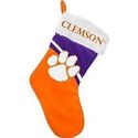 Peahuff-Mart - Clemson Tigers Swoop Logo Christmas Stocking Team Colors and Logo