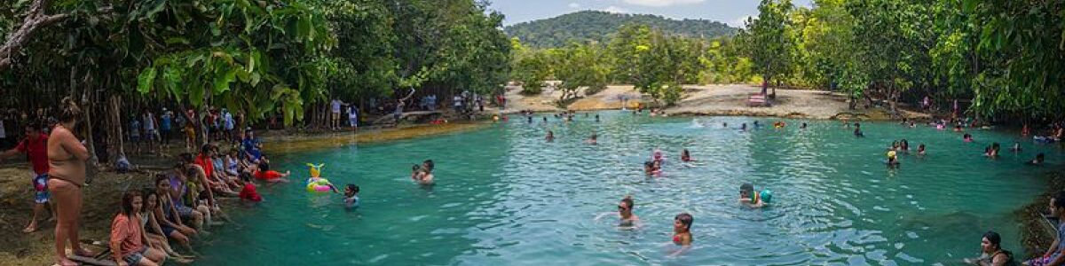 Headline for Top 6 places & activities you must see & do during the Krabi Emerald Pool Tour – For a memorable visit