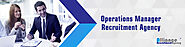Operations Manager Recruitment Agency | Operations Manager Hiring