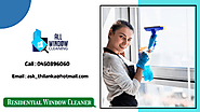 What Is the Need of a Residential Window Cleaner