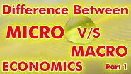 Microeconomics vs Macroeconomics - Meaning and Difference | व्यष्टि एवं समष्टि अर्थशास्त्र में अंतर