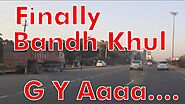 Finally Bharat bandh Khul hi gya | Road pe kaise car lagake chala gya | After bharat bandh how see |